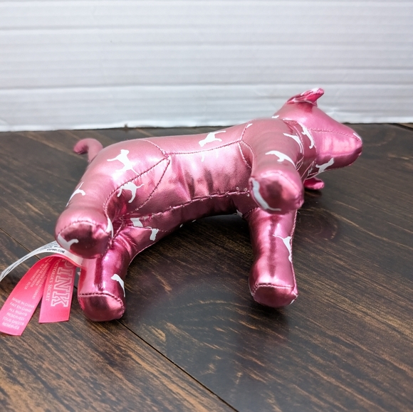 Victoria secret Pink Dog mini plush with White Accents 2018 - Picture 5 of 11